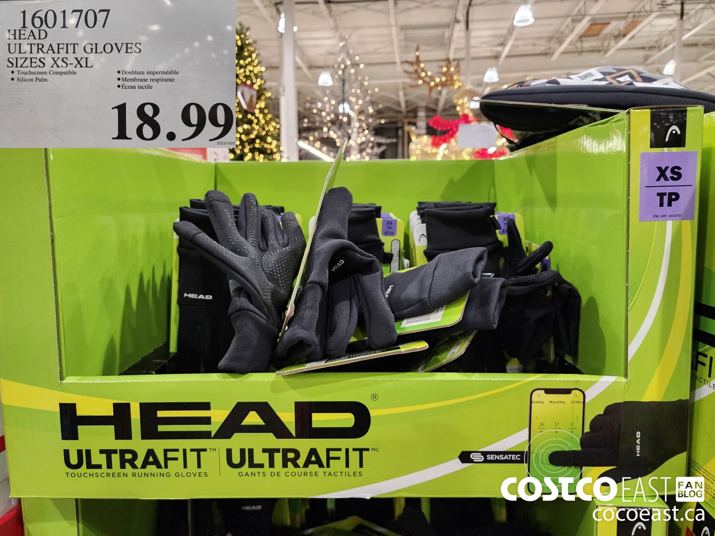 1601707 HEAD ULTRAFIT GLOVES SIZES XS-XL $18.99