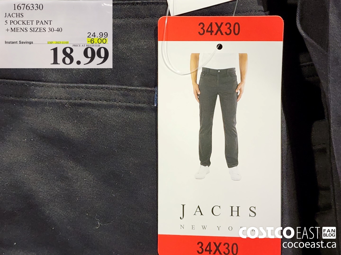 Costco: Banana Republic Men's 5 Pocket Pant - $18.99