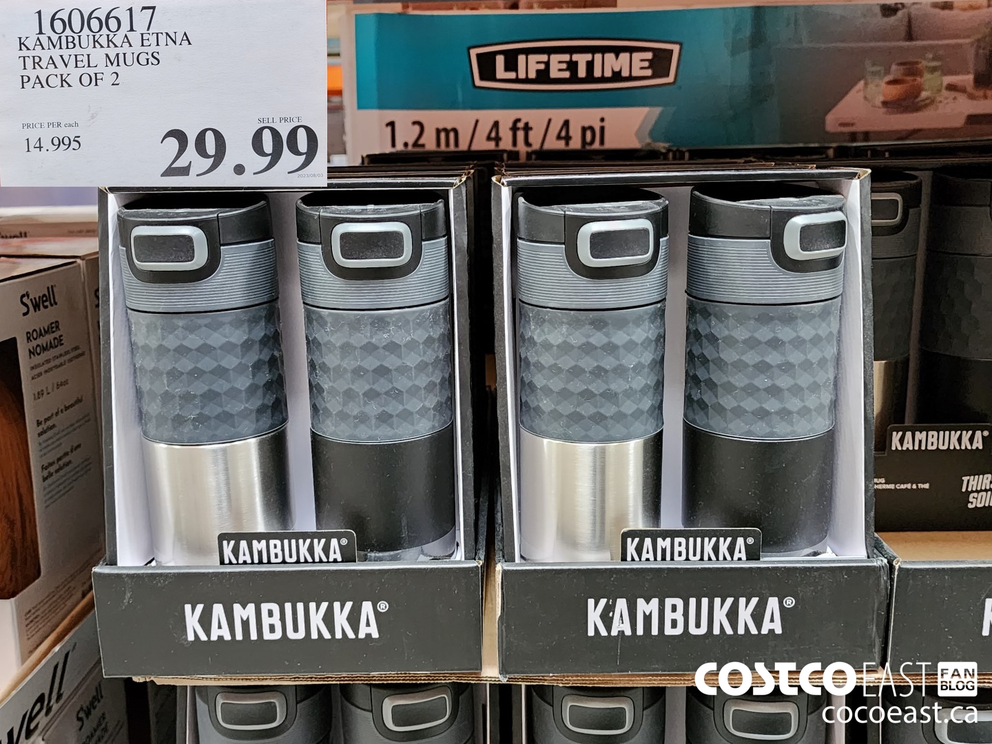 1606617 KAMBUKKA ETNA TRAVEL MUGS PACK OF 2 $29.99