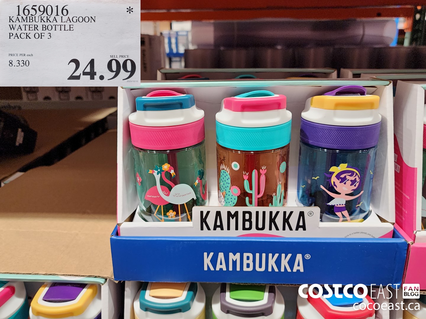 1659016 KAMBUKKA LAGOON WATER BOTTLE PACK OF 3 $24.99