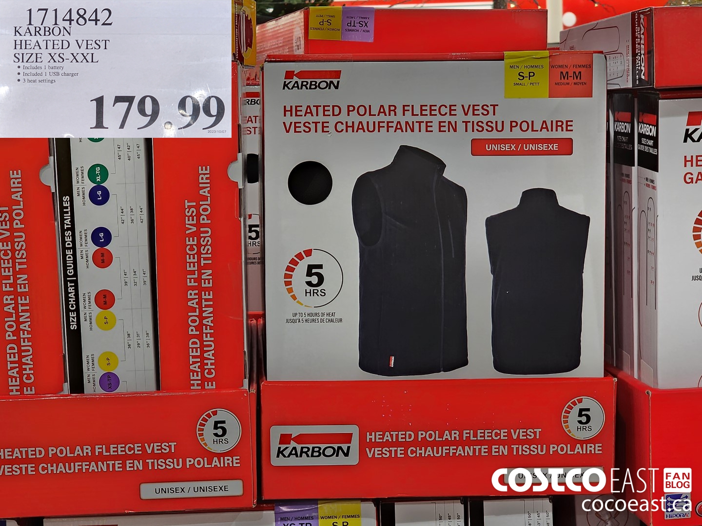 karbon heated vest costco