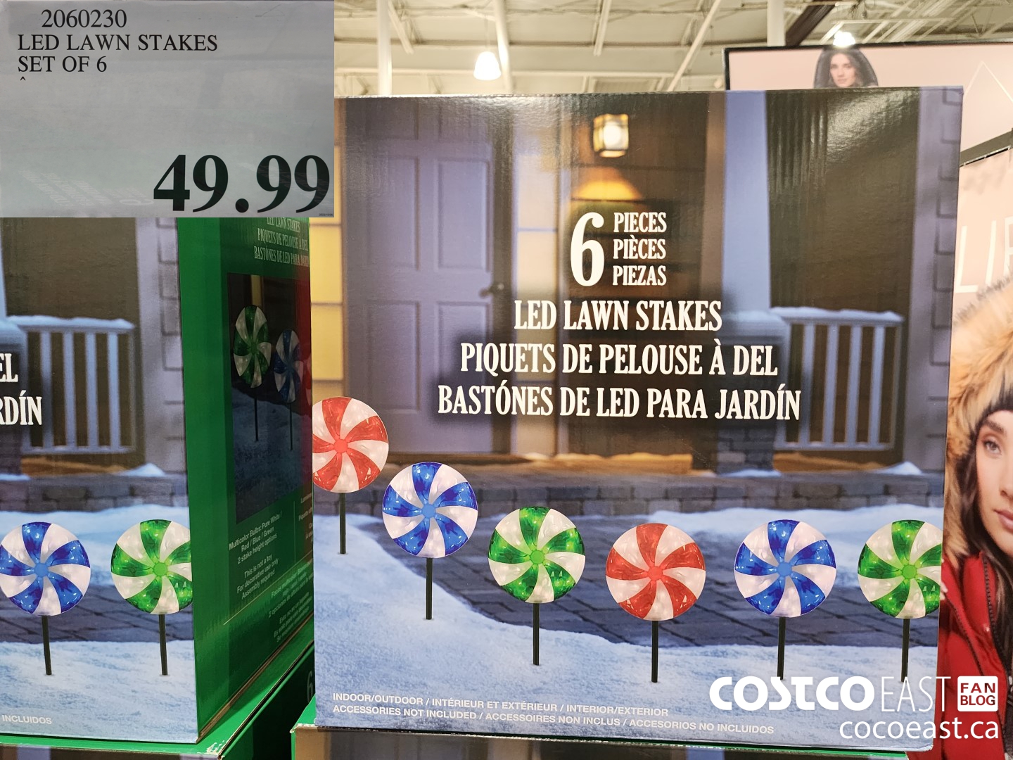 2060230 LED LAWN STAKES SET OF 6 $49.99