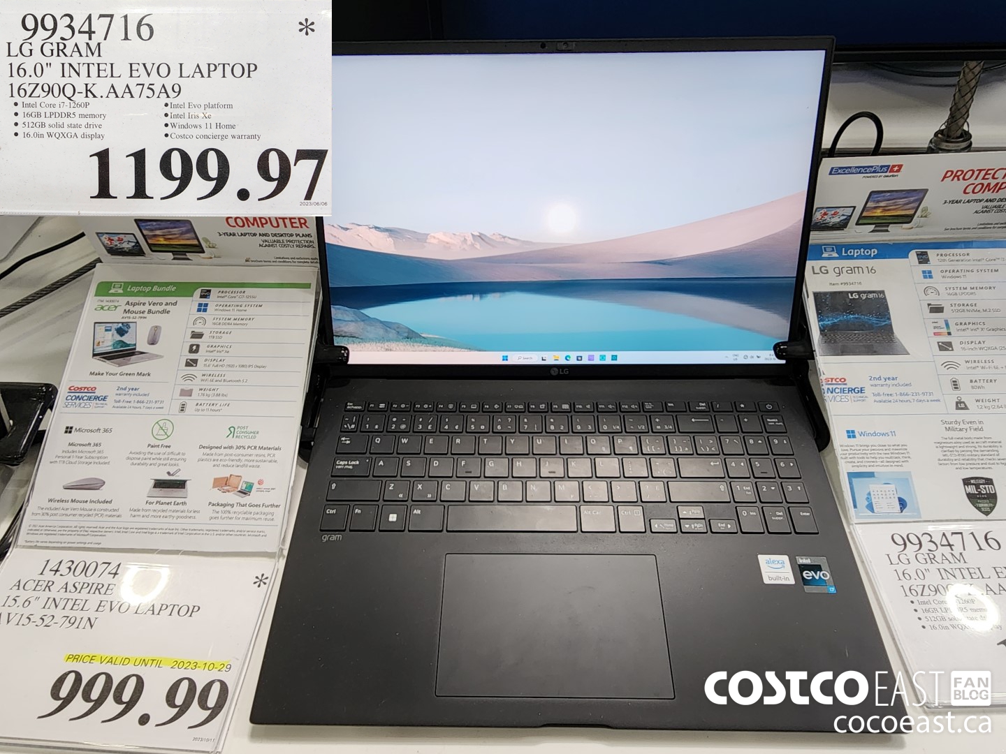 9934716 LG GRAM 16.0