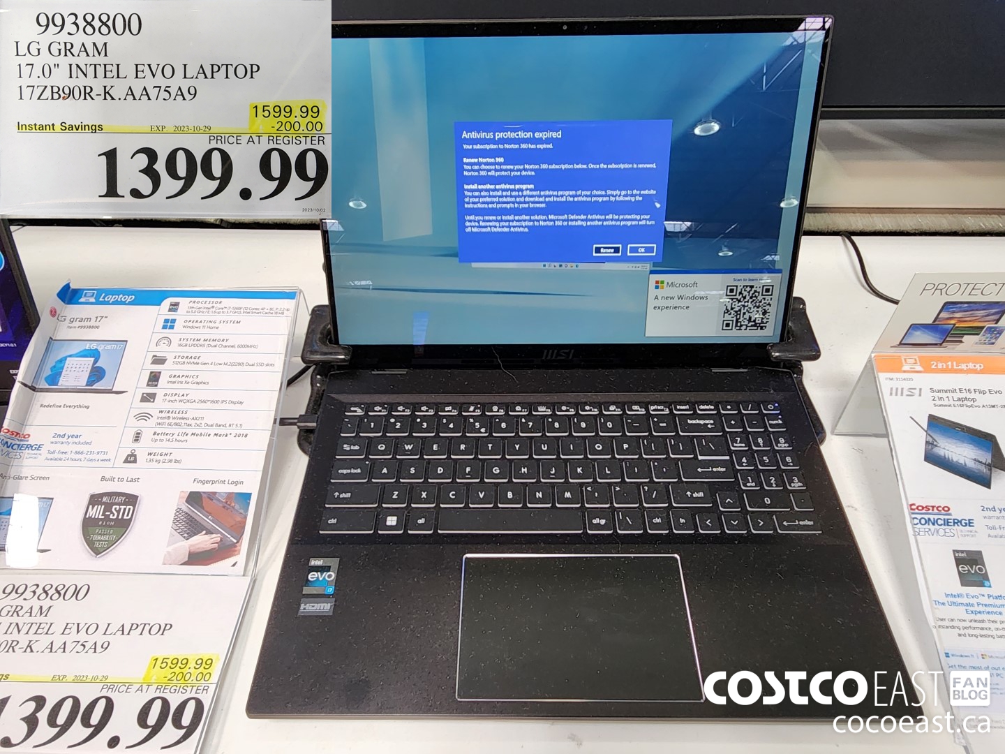 9938800 LG GRAM 17.0