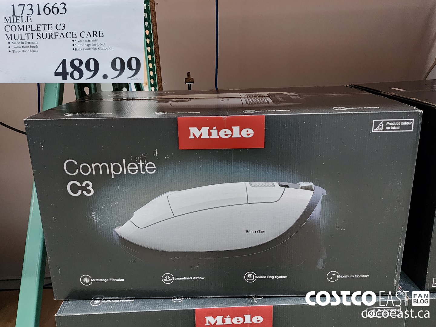 1731663 MIELE COMPLETE C3 MULTI SURFACE CARE $489.99
