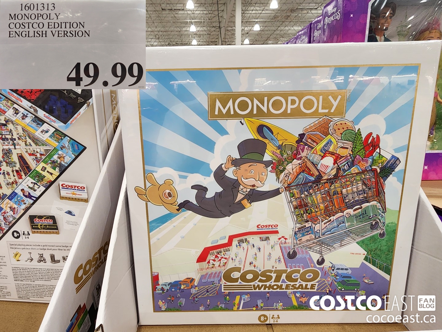 1601313 MONOPOLY COSTCO EDITION ENGLISH VERSION $49.99
