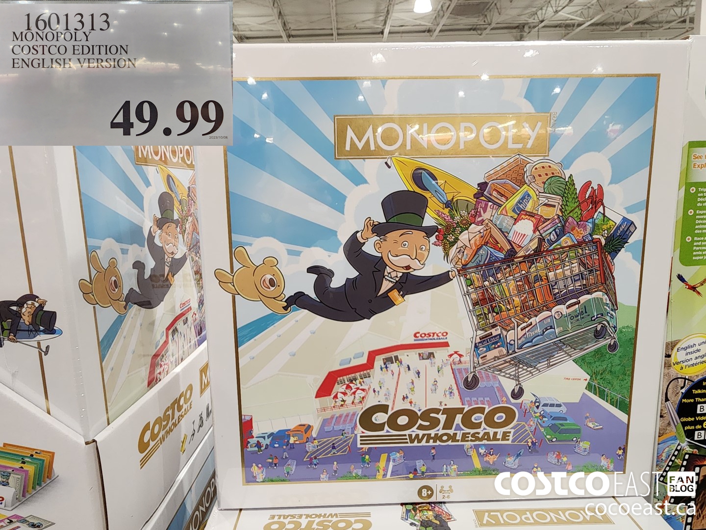 1601313 MONOPOLY COSTCO EDITION ENGLISH VERSION $49.99