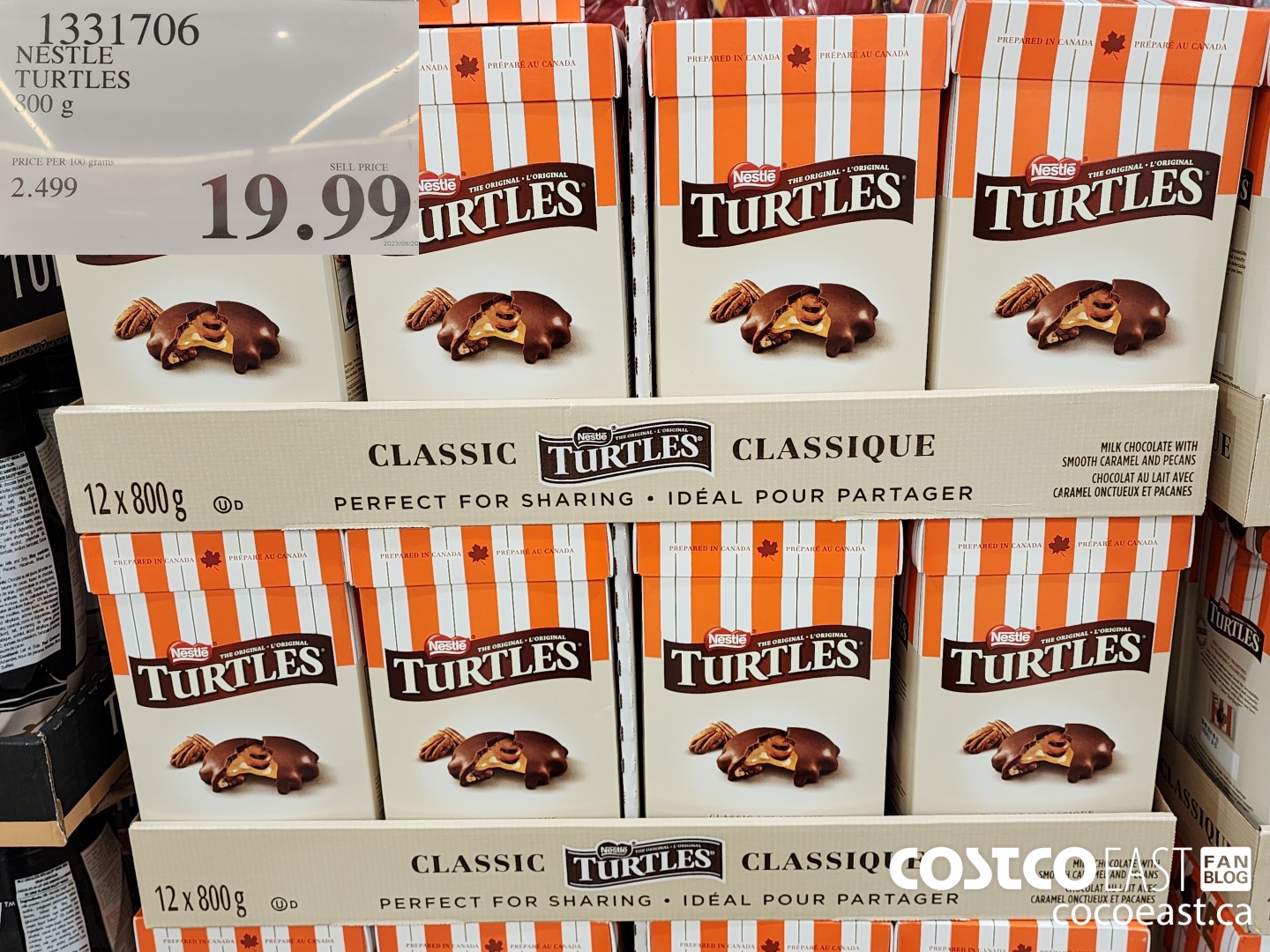 1331706 NESTLE TURTLES 800 g $19.99