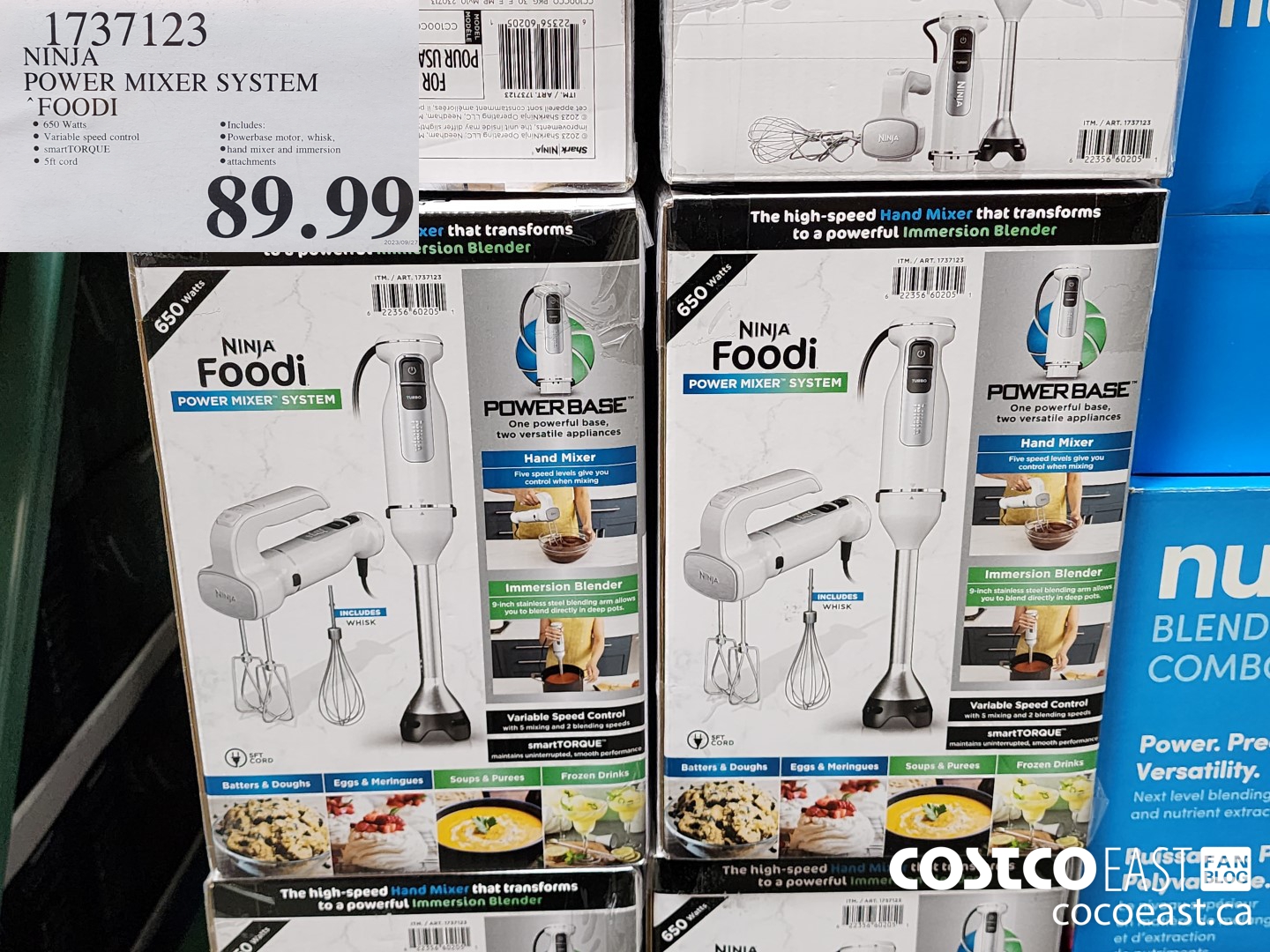 1737123 NINJA POWER MIXER SYSTEM FOODI $89.99