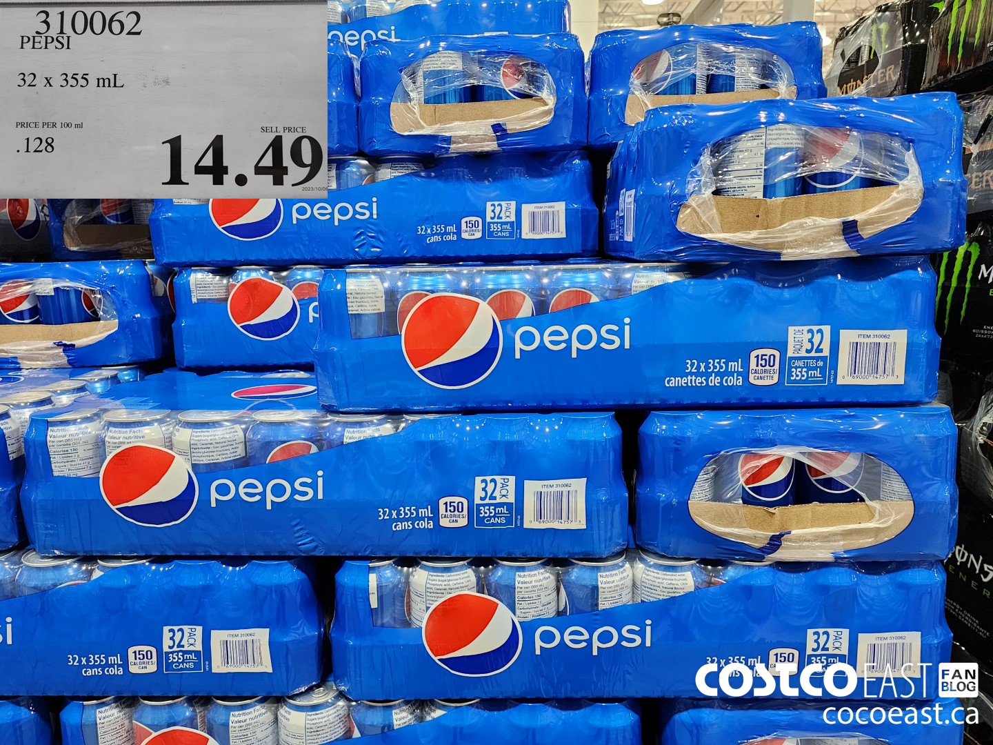 310062 PEPSI 32 X 355 ML $14.49
