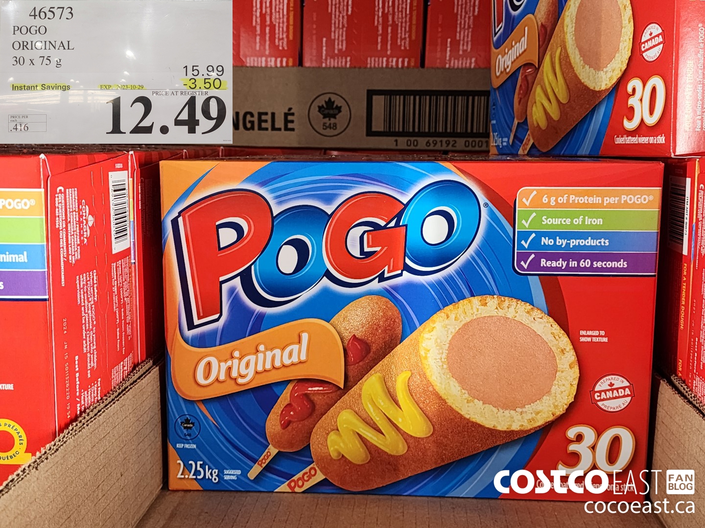 46573 POGO ORIGINAL 30 X 75 G ($3.50 INSTANT SAVINGS EXPIRES ON 2023-10-29) $12.49