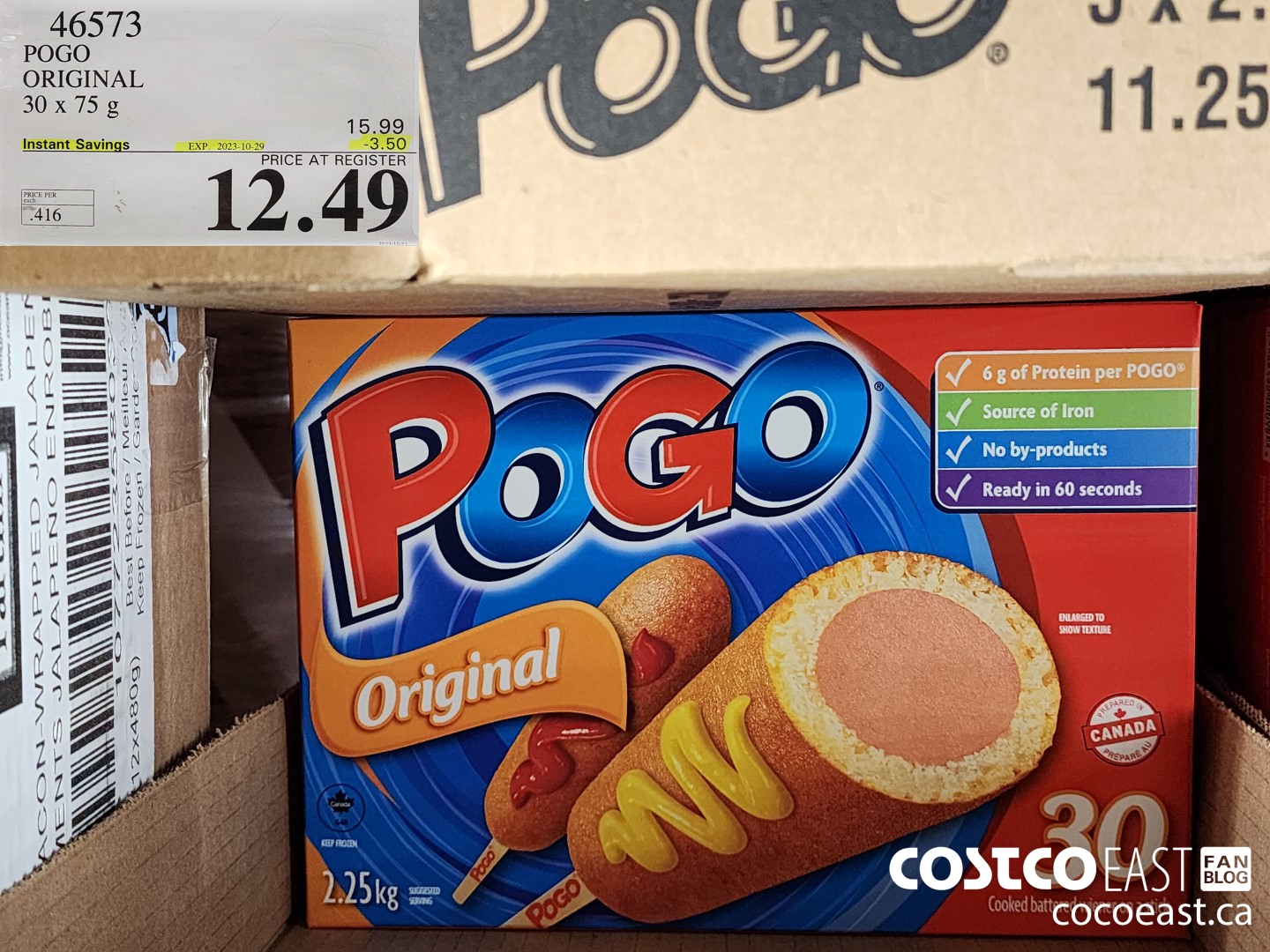 46573 POGO ORIGINAL 30 X 75 G ($3.50 INSTANT SAVINGS EXPIRES ON 2023-10-29) $12.49