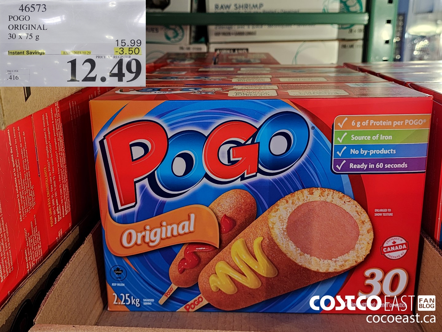 46573 POGO ORIGINAL 30 X 75 G ($3.50 INSTANT SAVINGS EXPIRES ON 2023-10-29) $12.49