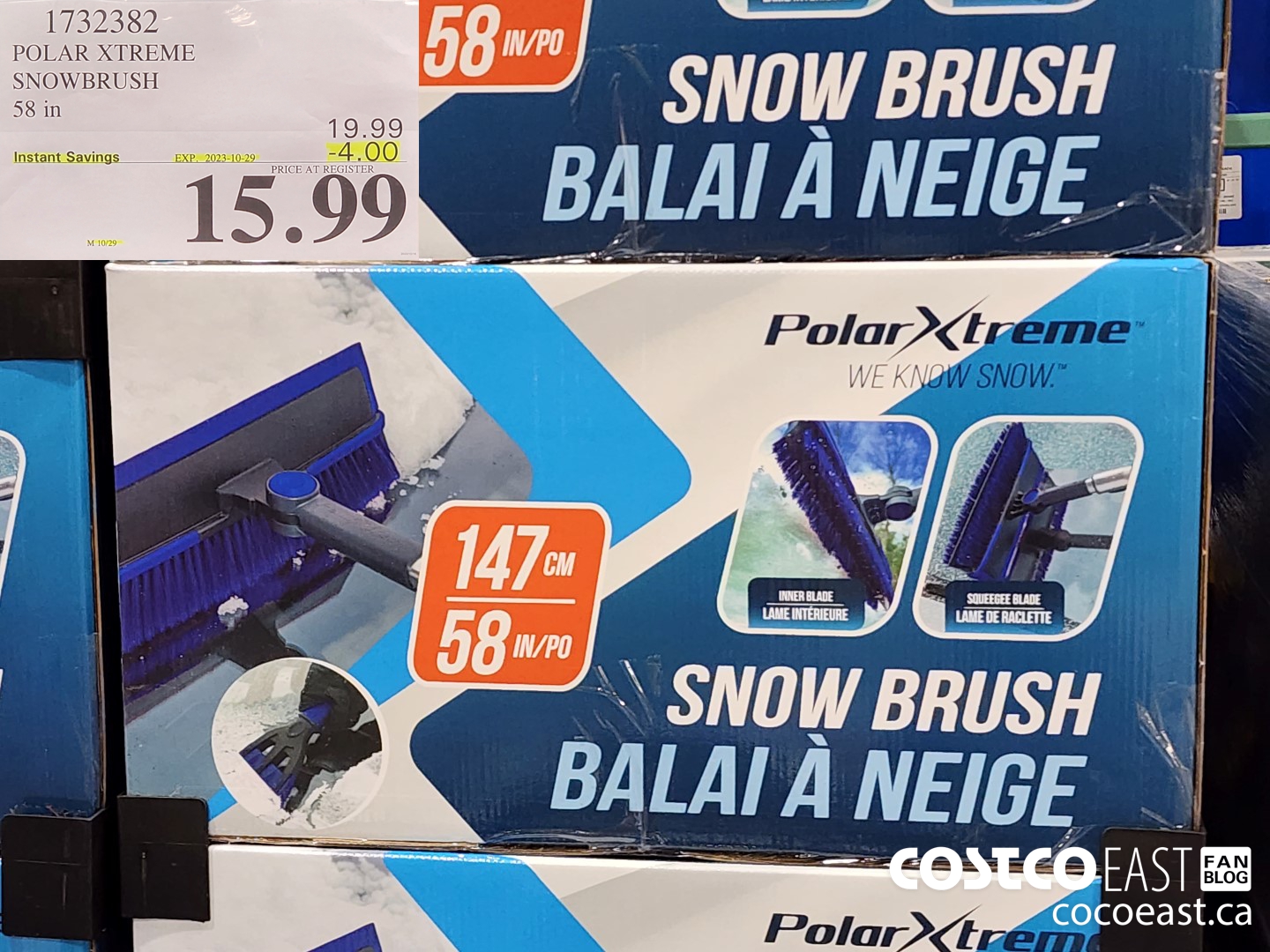 1732382 POLAR XTREME SNOWBRUSH 58 in ($4.00 INSTANT SAVINGS EXPIRES ON 2023-10-29) $15.99