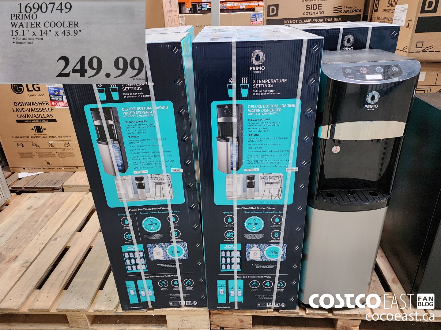 1690749 PRIMO WATER COOLER 15.1