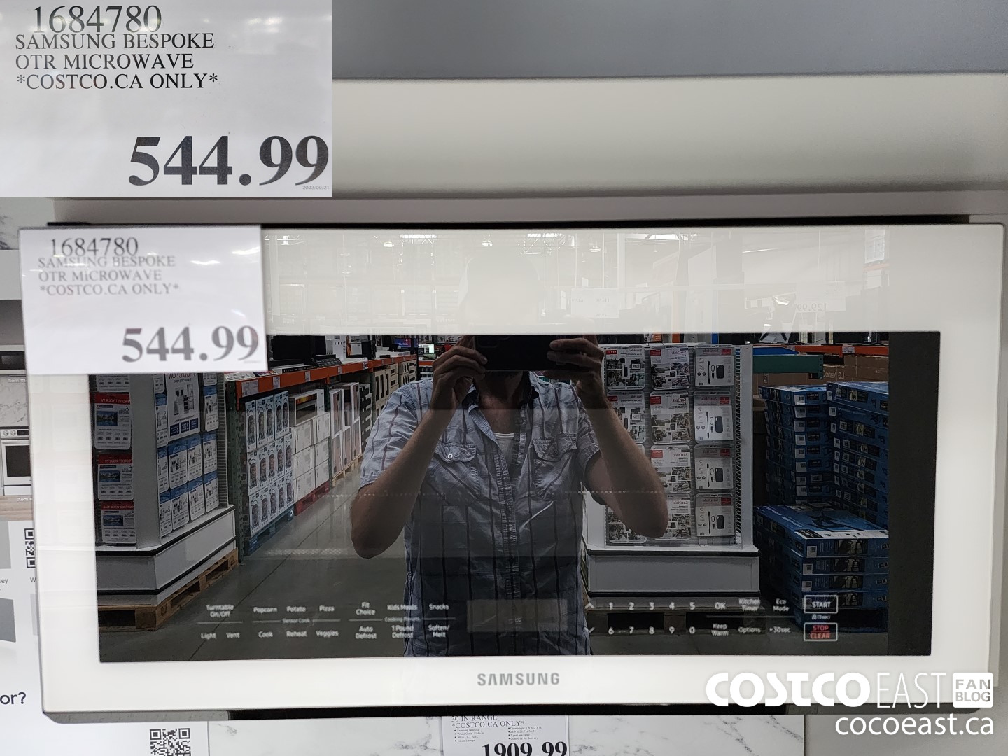 1684780 SAMSUNG BESPOKE OTR MICROWAVE *COSTCO.CA ONLY* $544.99