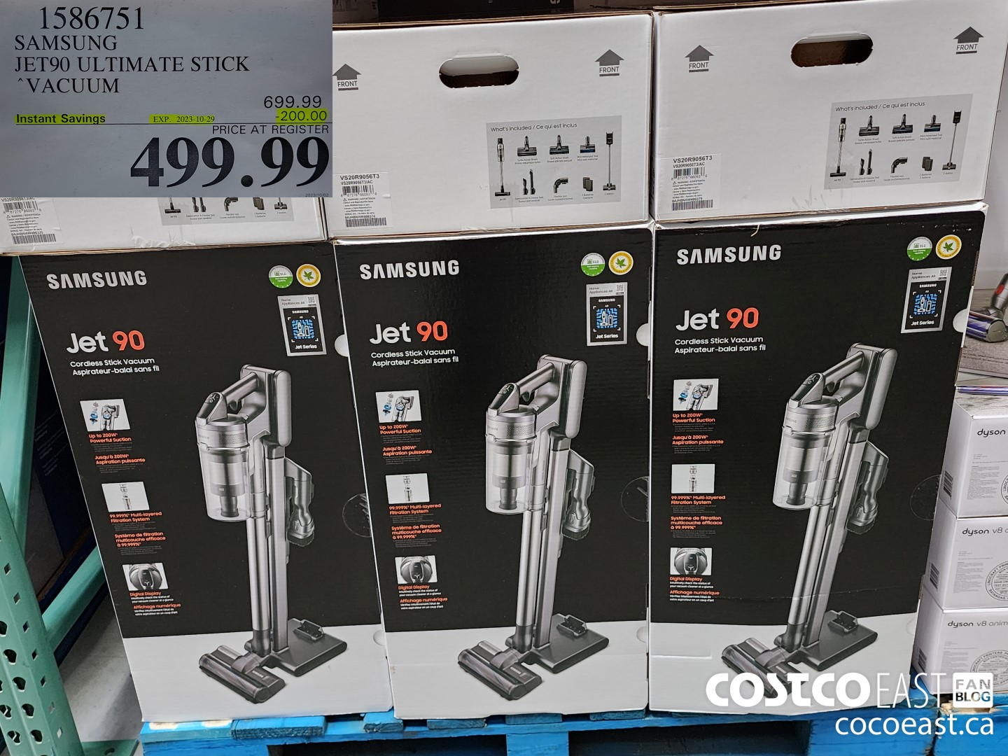 1586751 SAMSUNG JET90 ULTIMATE STICK VACUUM ($200.00 INSTANT SAVINGS EXPIRES ON 2023-10-29) $499.99