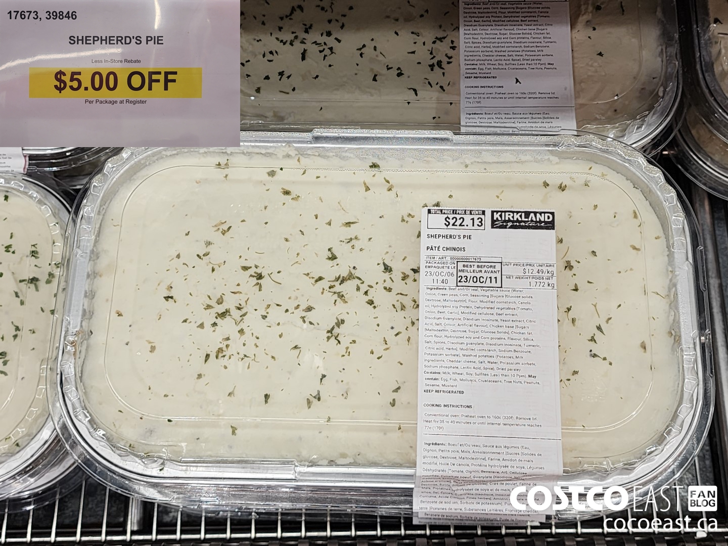 39846 SHEPHERD'S PIE ($5.00 INSTANT SAVINGS)