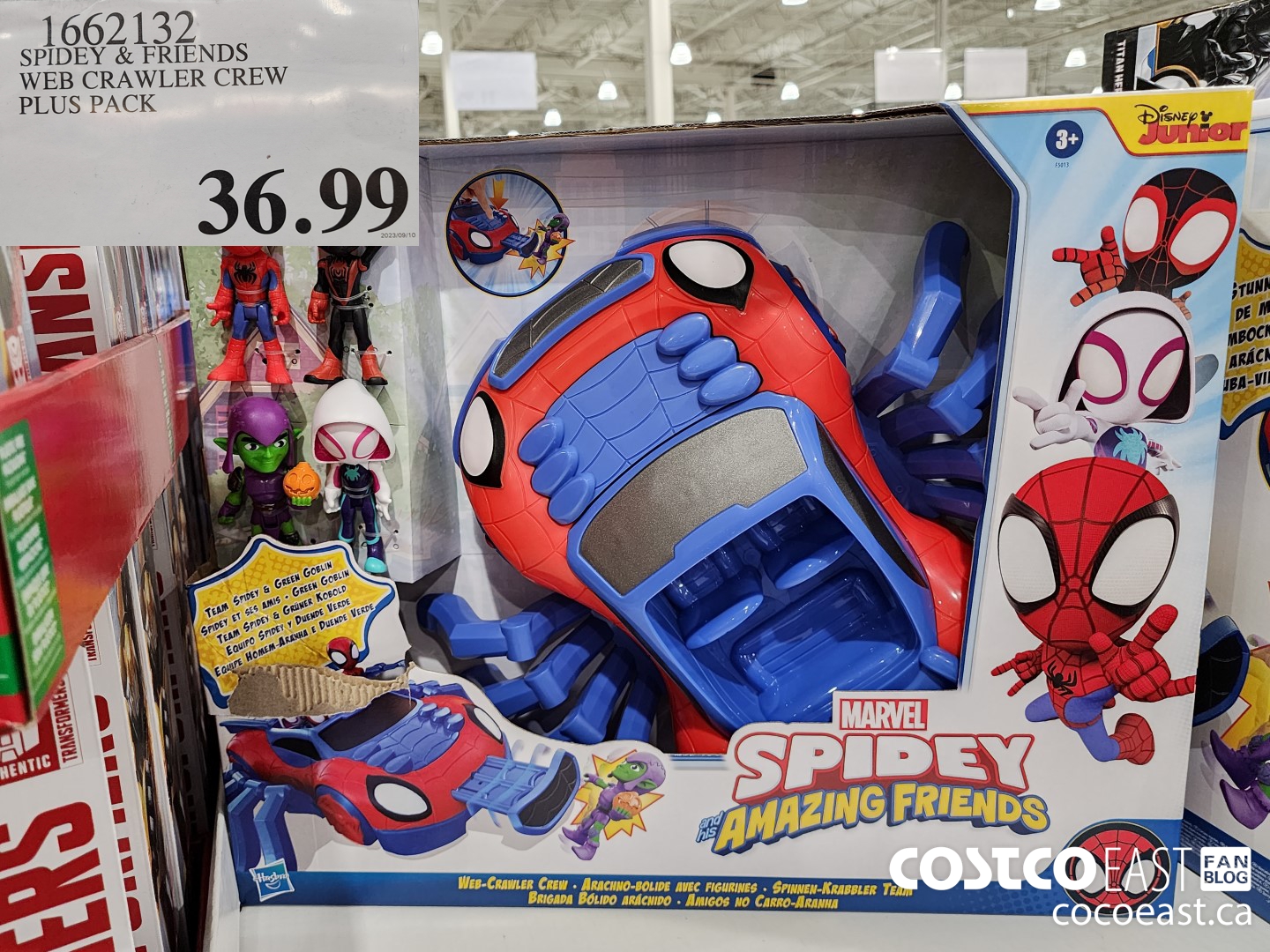1662132 SPIDEY & FRIENDS WEB CRAWLER CREW PLUS PACK $36.99