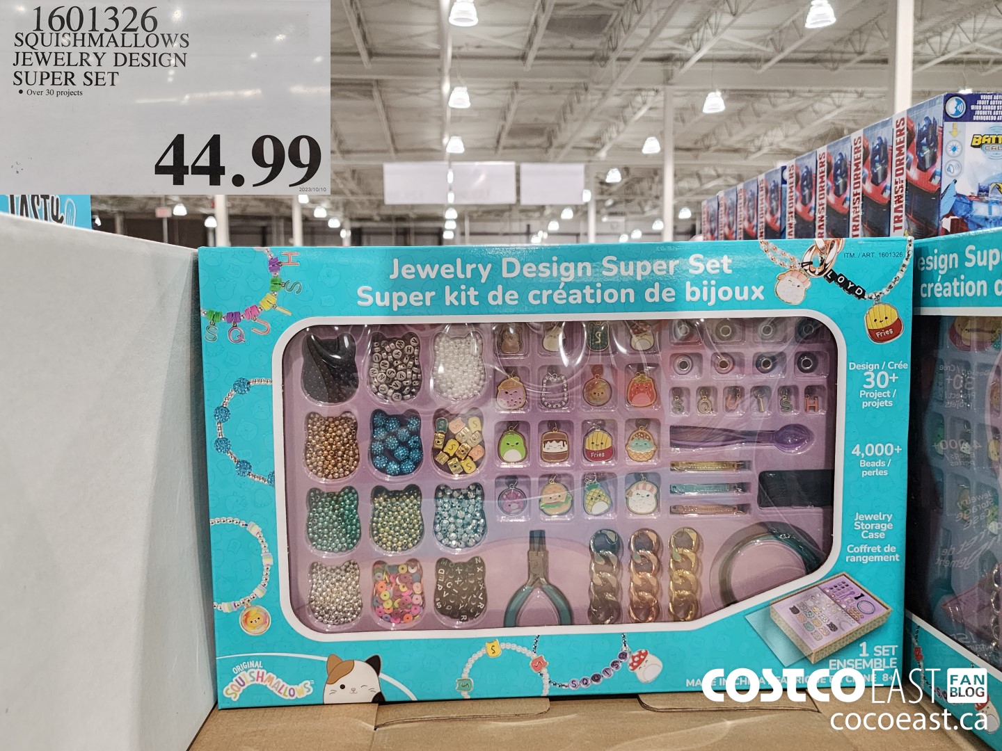 1601326 SQUISHMALLOWS JEWELRY DESIGN SUPER SET $44.99