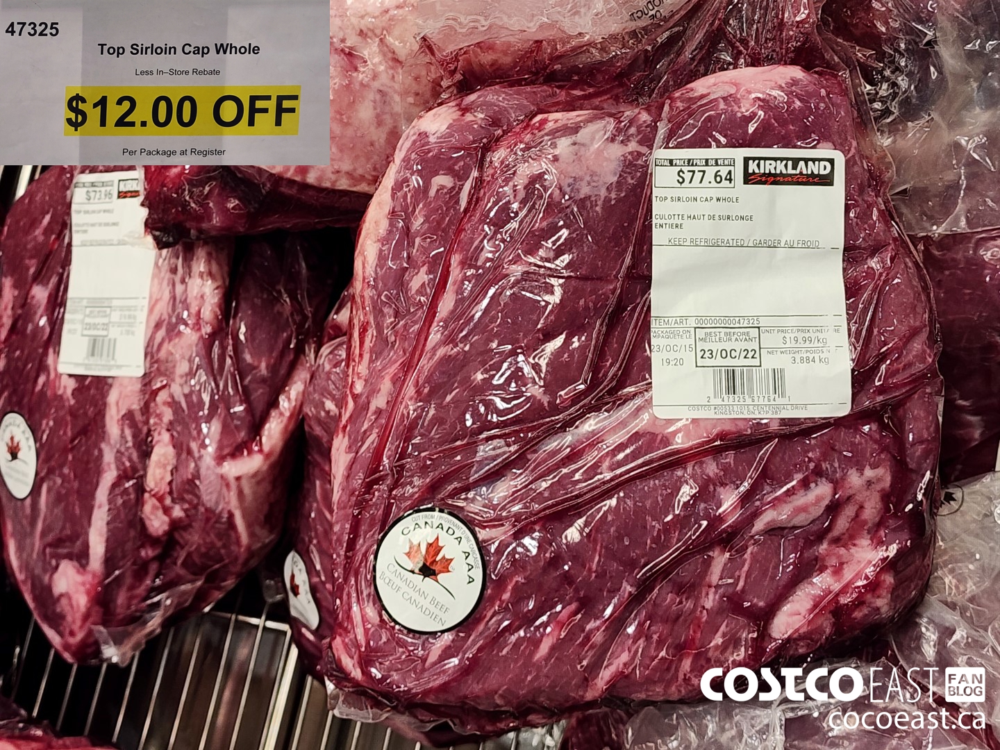 47325 Top Sirloin Cap Whole ($12.00 INSTANT SAVINGS)