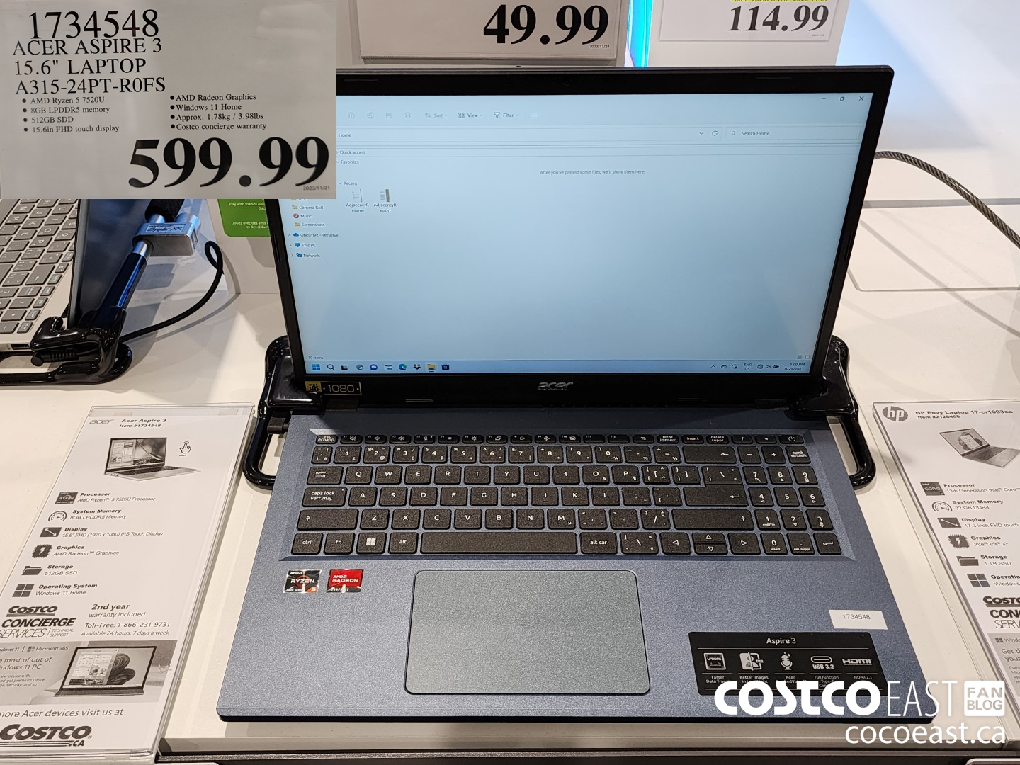 1734548 ACER ASPIRE 3 15.6