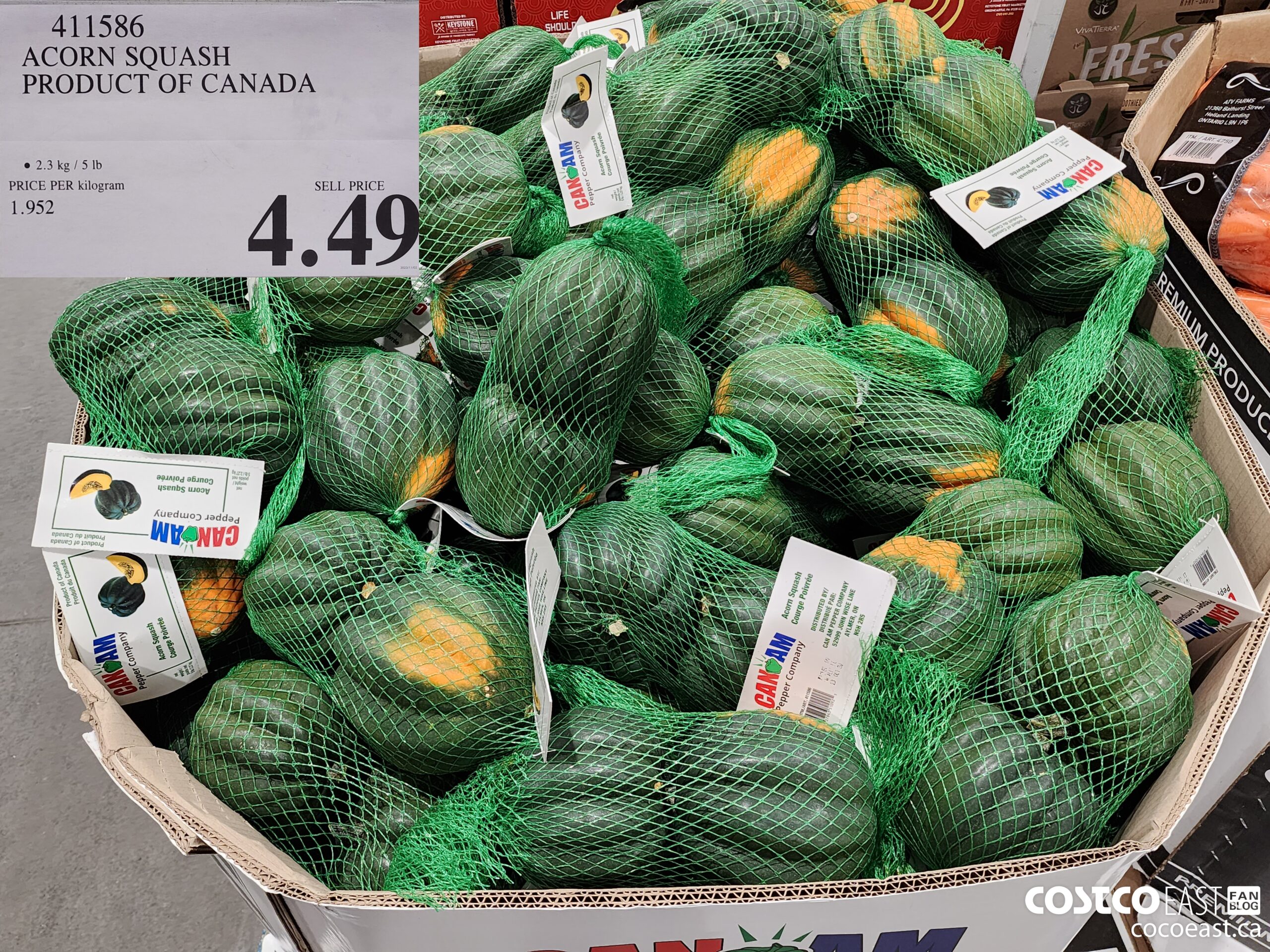 Costco East fruit & veggie Super Post Nov 8th 2023 – Ontario & Atlantic  Canada - Costco East Fan Blog