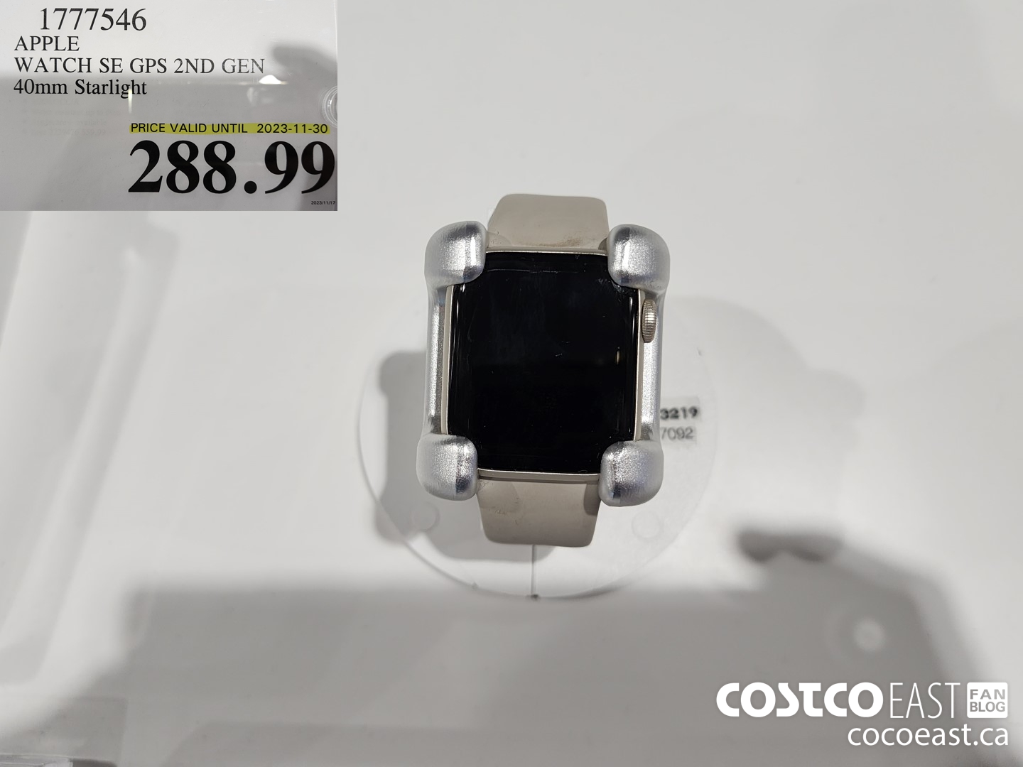 1777546 APPLE WATCH SE GPS 2ND GEN 40mm Starlight $288.99