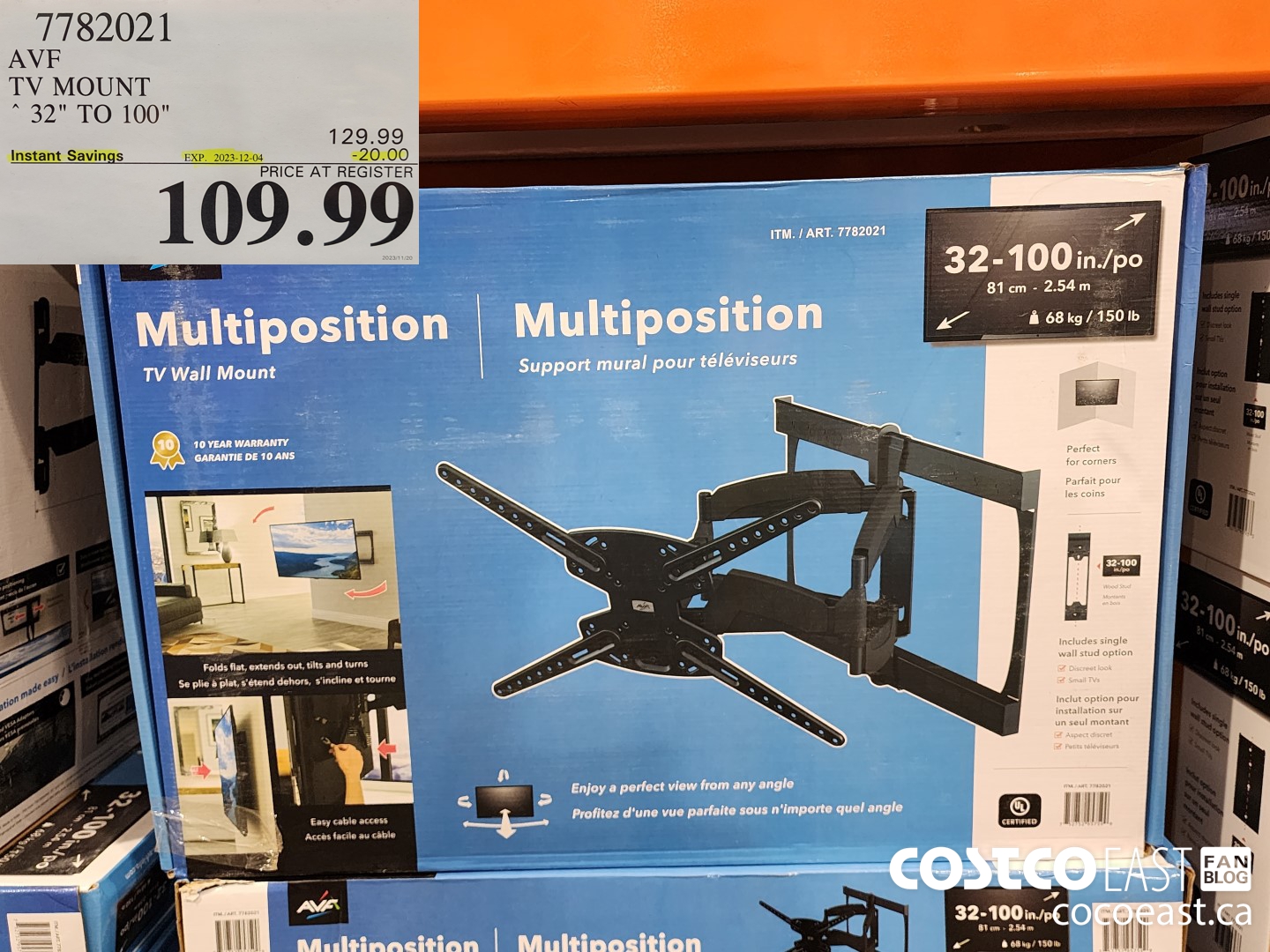 7782021 AVF TV MOUNT 32