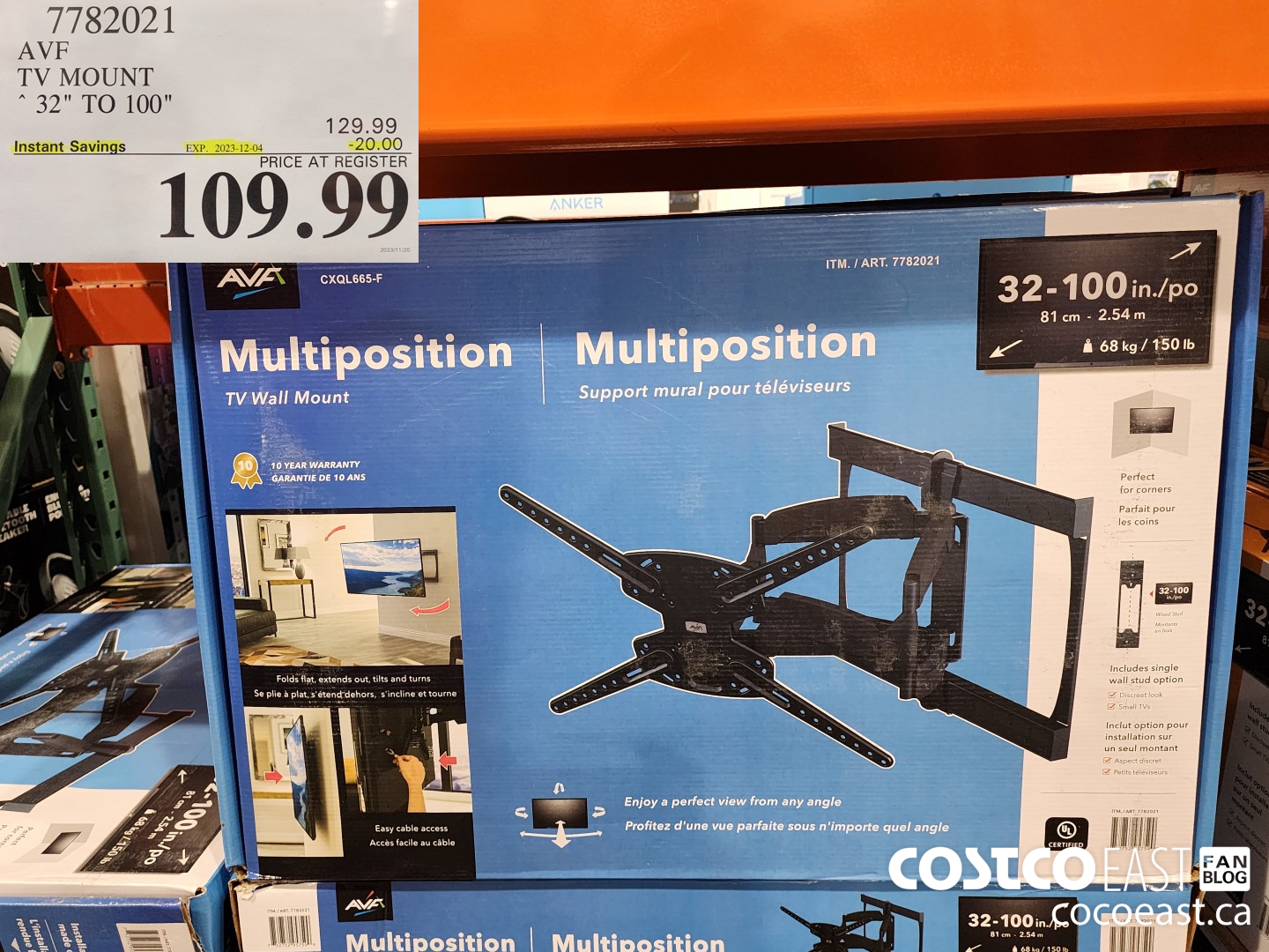 7782021 AVF TV MOUNT 32