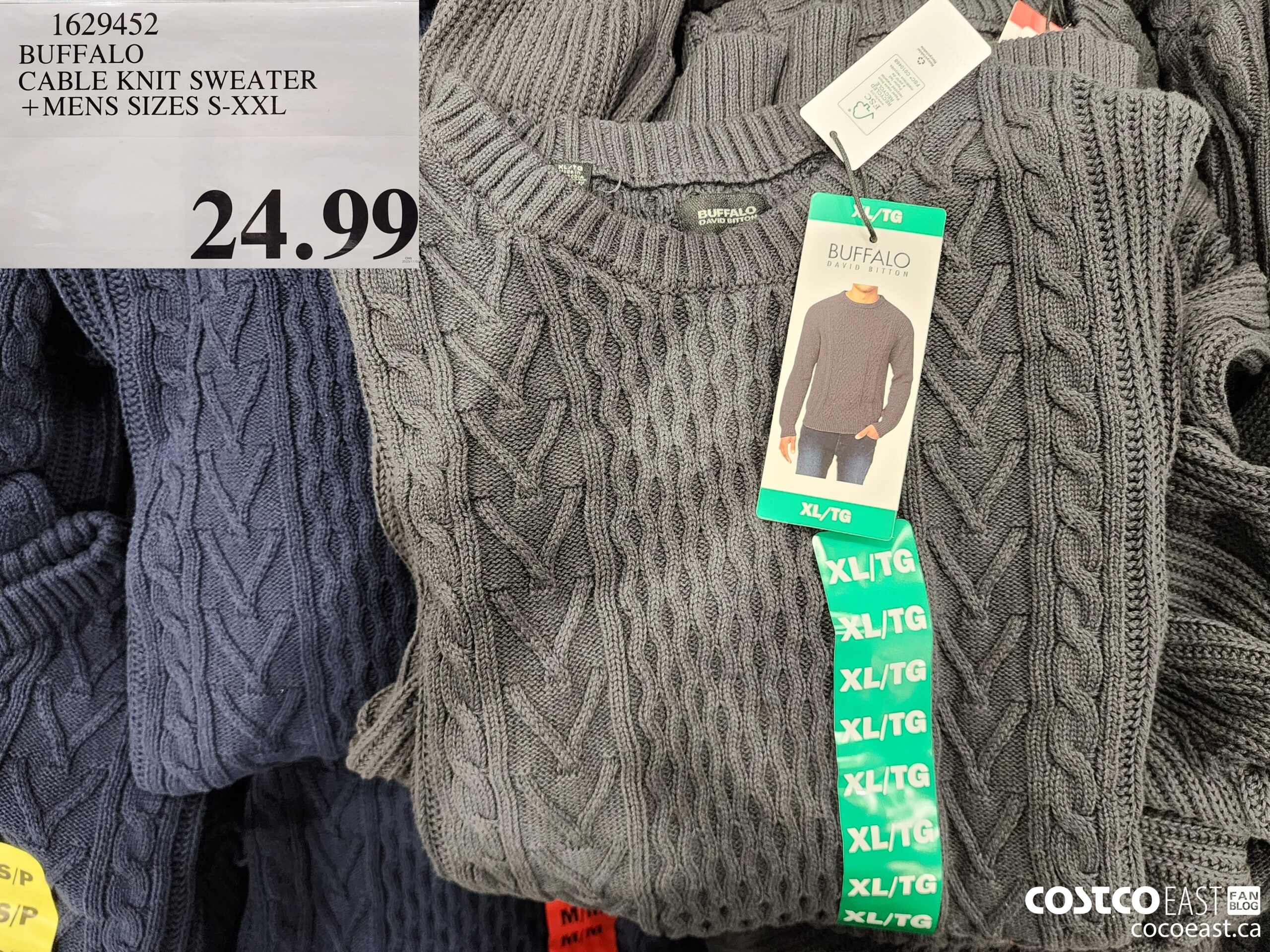 Buffalo david hotsell bitton sweater costco