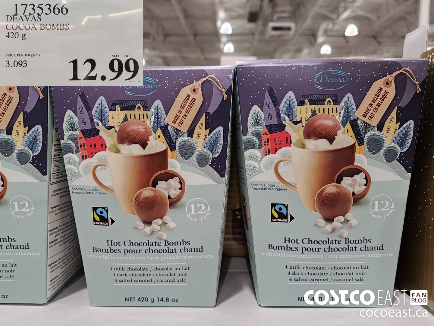 1735366 DEAVAS COCOA BOMBS 420 g $12.99