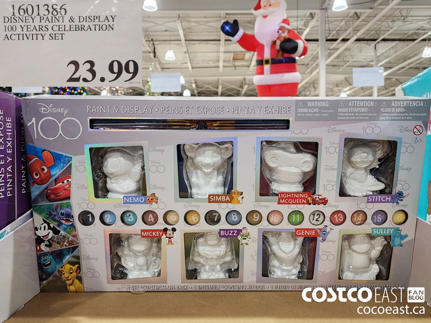 1601356 DISNEY PAINT & DISPLAY 100 YEARS CELEBRATION ACTIVITY SET $23.99