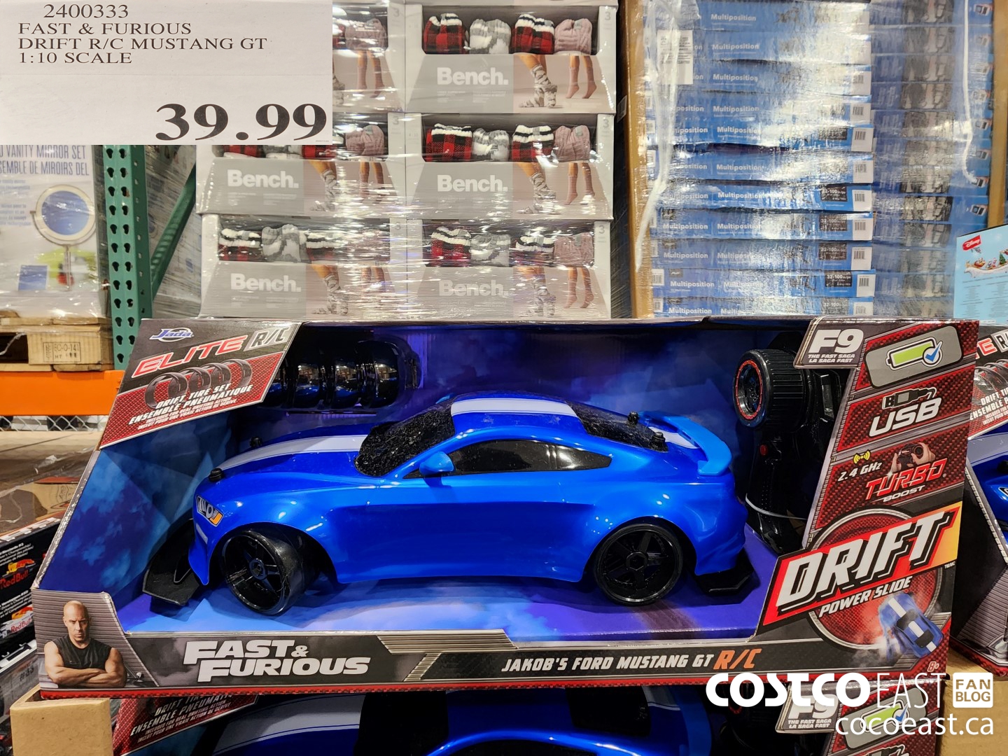 2400333 FAST & FURIOUS DRIFT R/C MUSTANG GT 1:10 SCALE $39.99