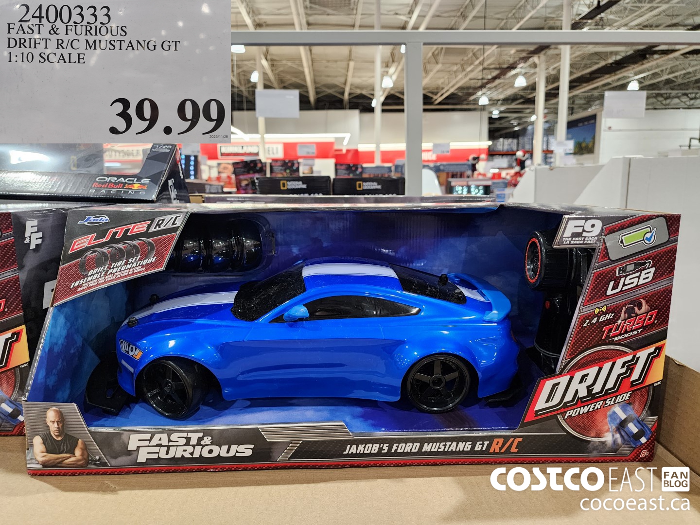 2400333 FAST & FURIOUS DRIFT R/C MUSTANG GT 1:10 SCALE $39.99