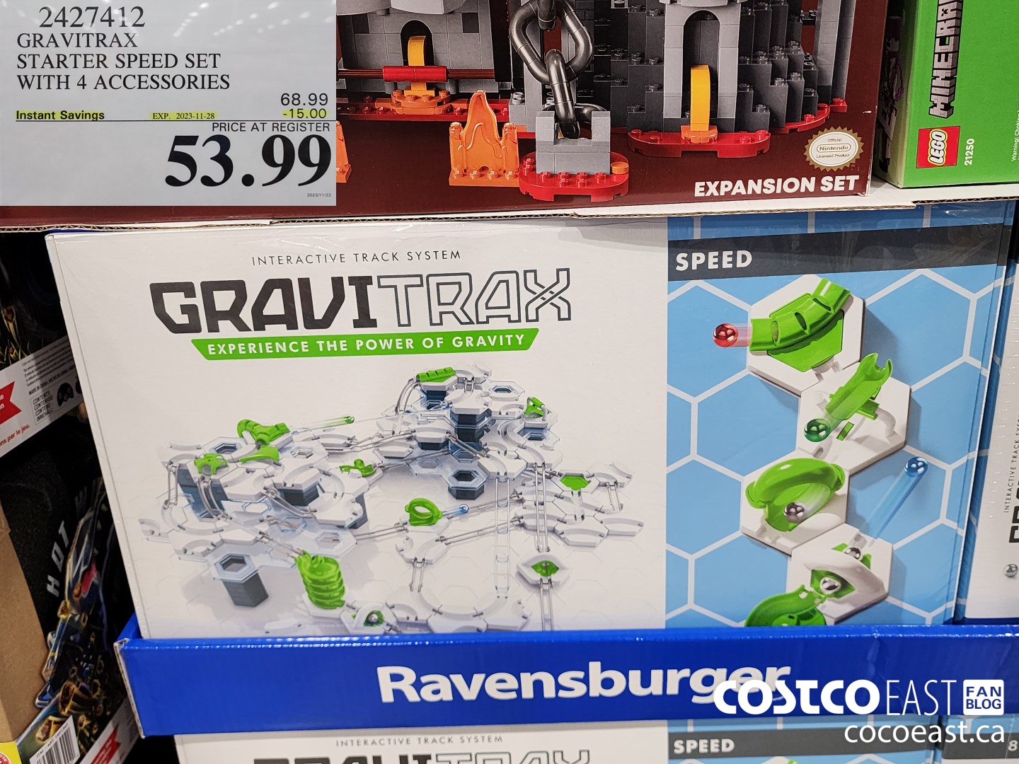 2427412 GRAVITRAX STARTER SPEED SET WITH 4 ACCESSORIES ($15.00 INSTANT SAVINGS EXPIRES ON 2023-11-28) $53.99