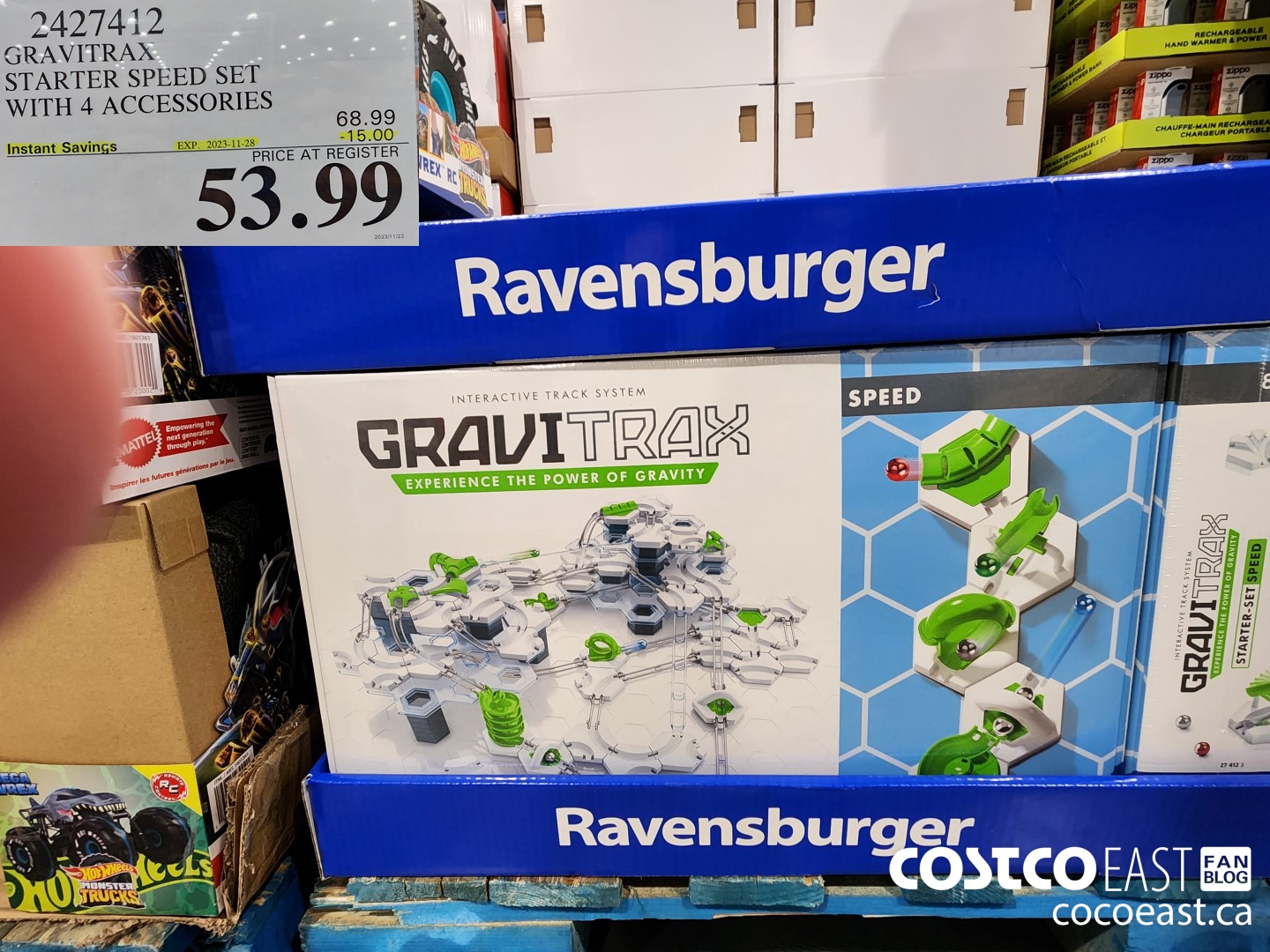 2427412 GRAVITRAX STARTER SPEED SET WITH 4 ACCESSORIES ($15.00 INSTANT SAVINGS EXPIRES ON 2023-11-28) $53.99