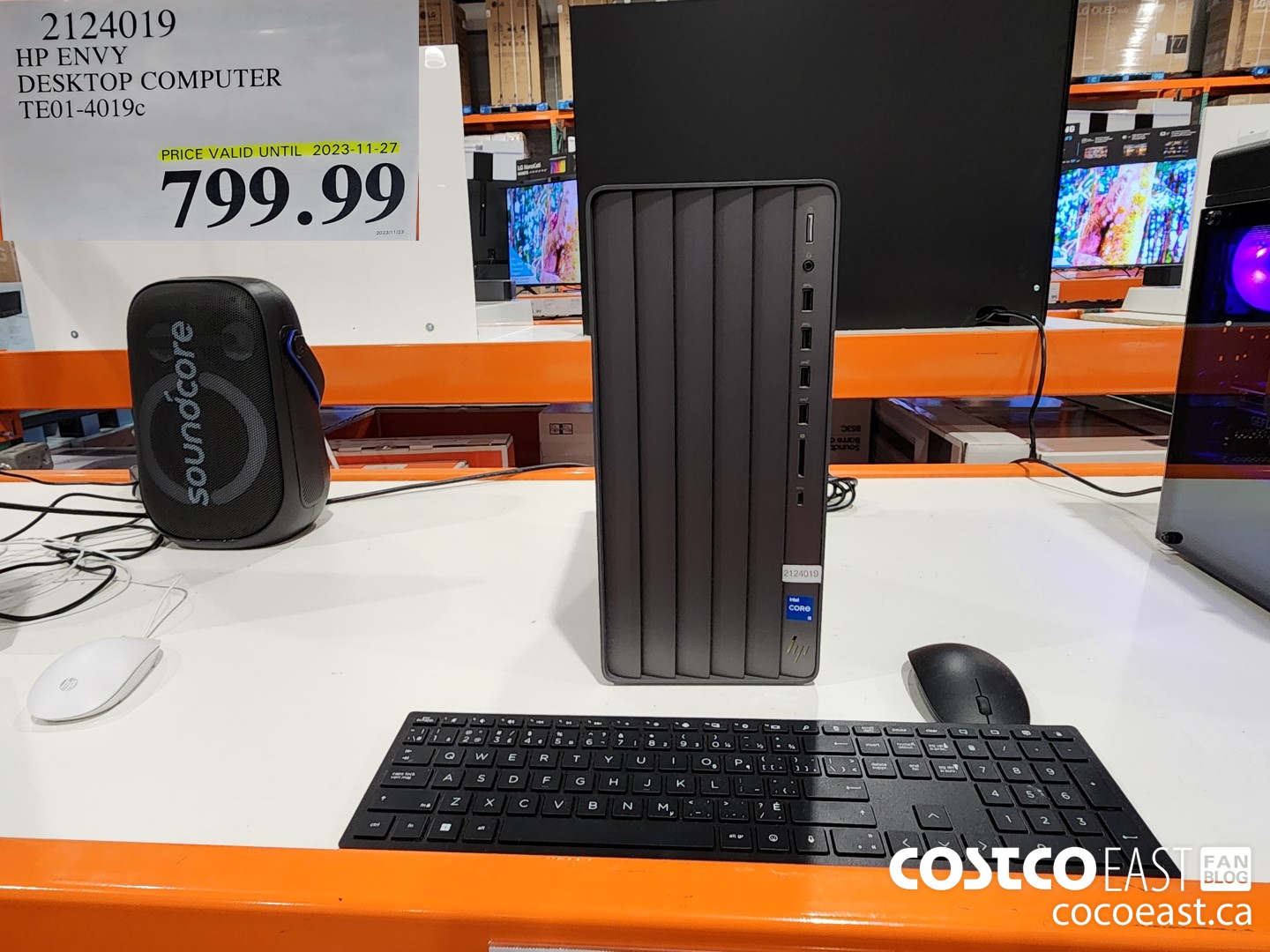 2124019 HP ENVY DESKTOP COMPUTER TE01-4019c $799.99