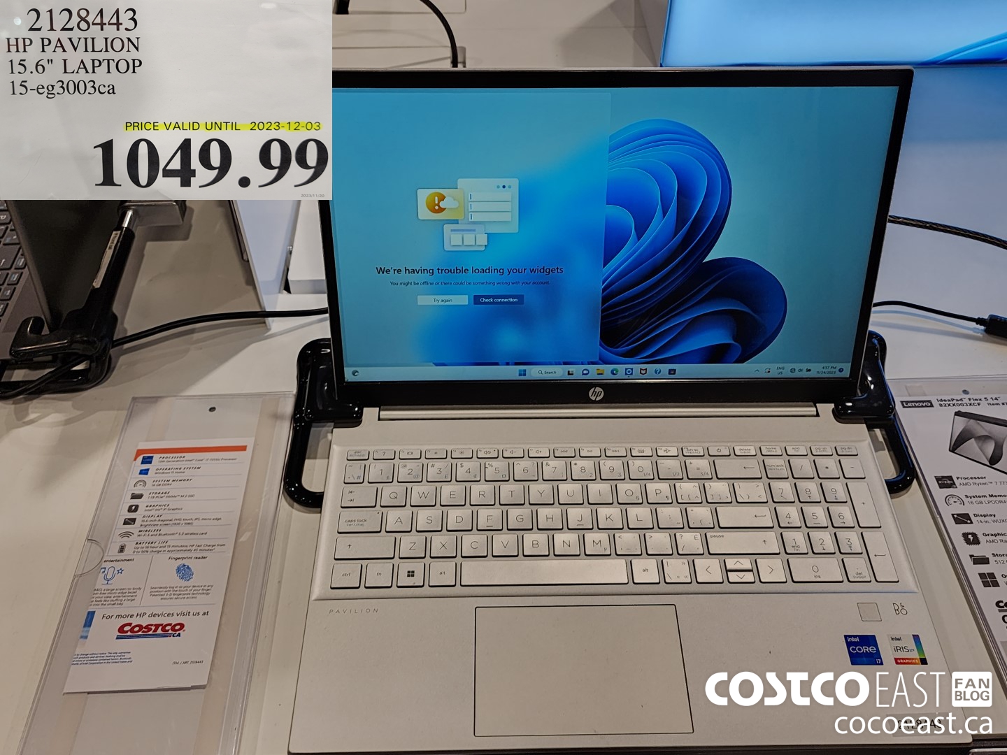 2128443 HP PAVILION 15.6