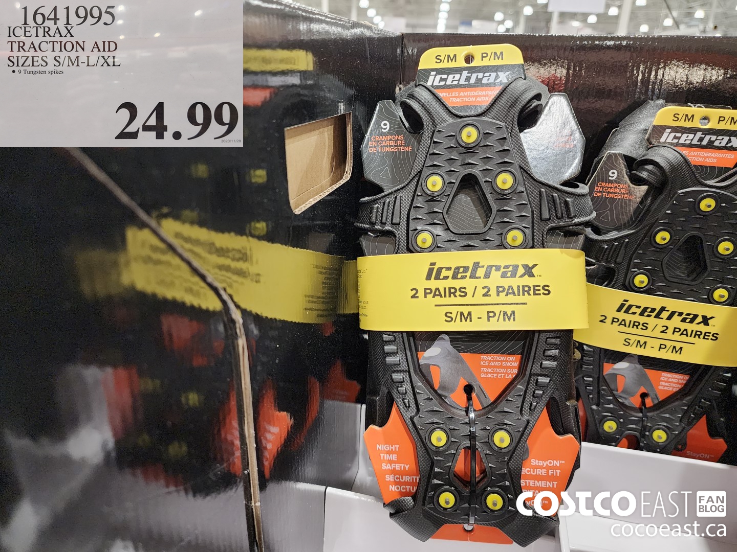 1641995 ICETRAX TRACTION AID SIZES S/M-L/XL $24.99