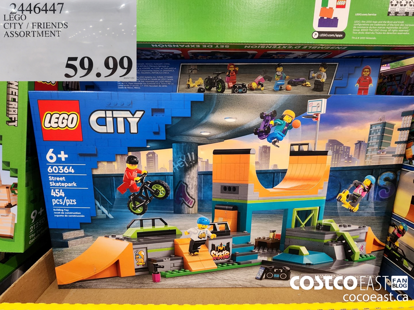 2446447 LEGO CITY / FRIENDS ASSORTMENT $59.99