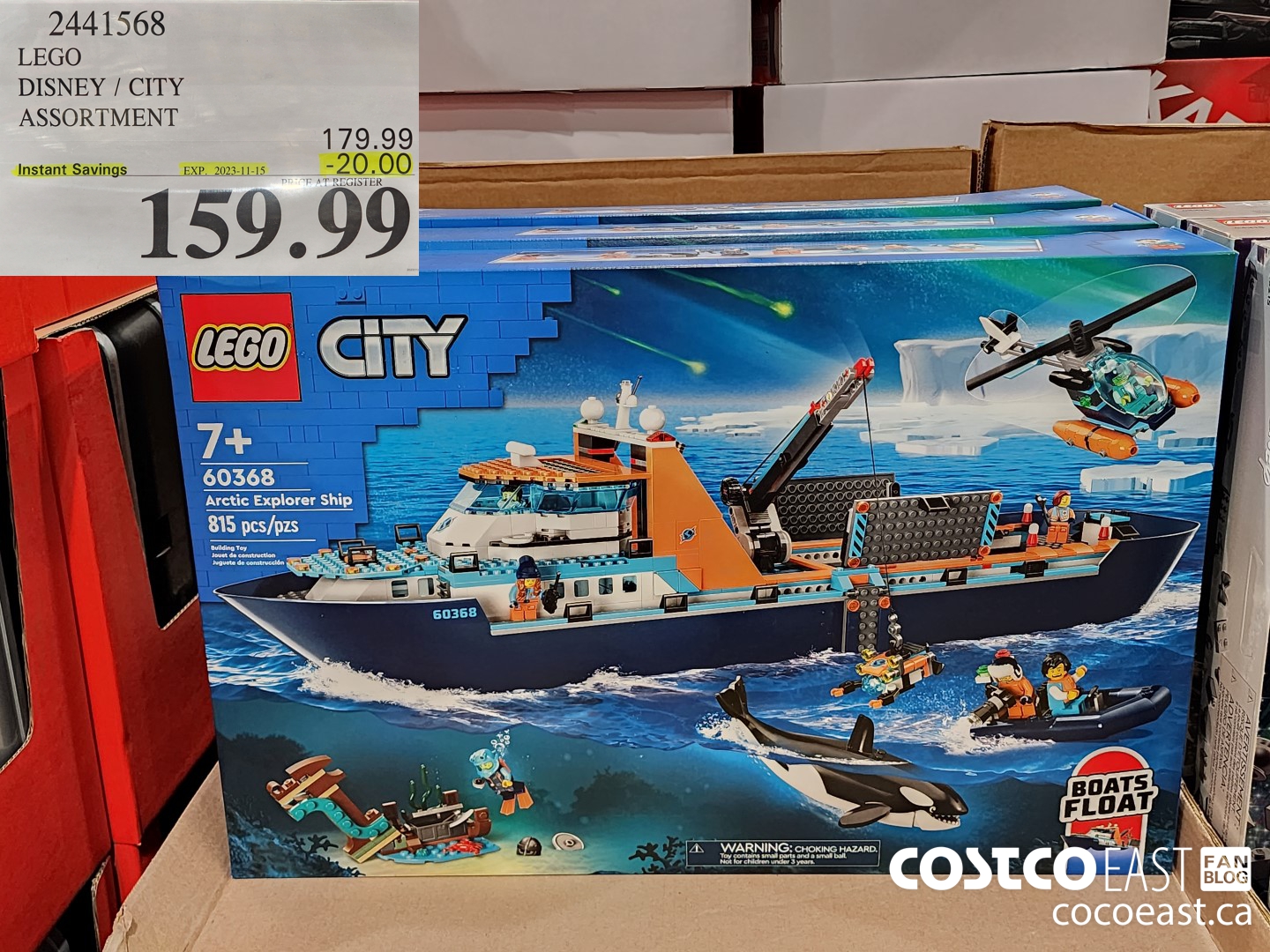 Lego ship in a best sale bottle costco