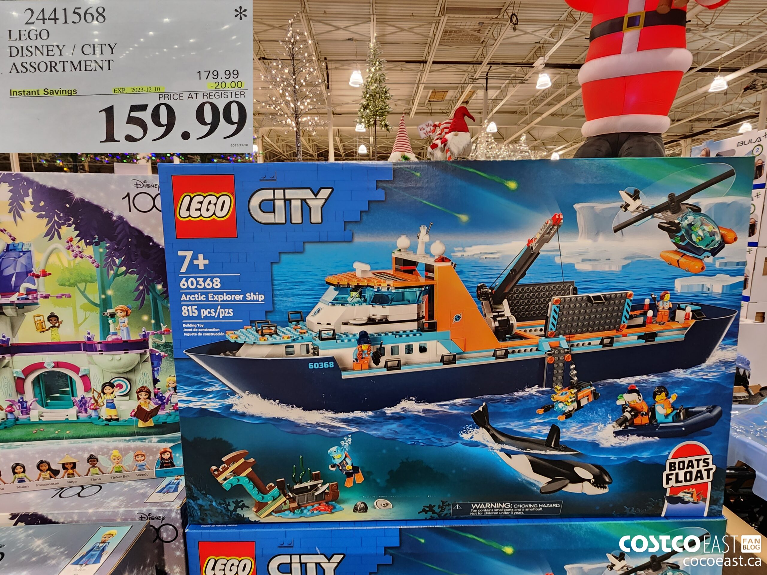 2441568 LEGO DISNEY / CITY ASSORTMENT ($20.00 INSTANT SAVINGS EXPIRES ON 2023-12-10) $159.99