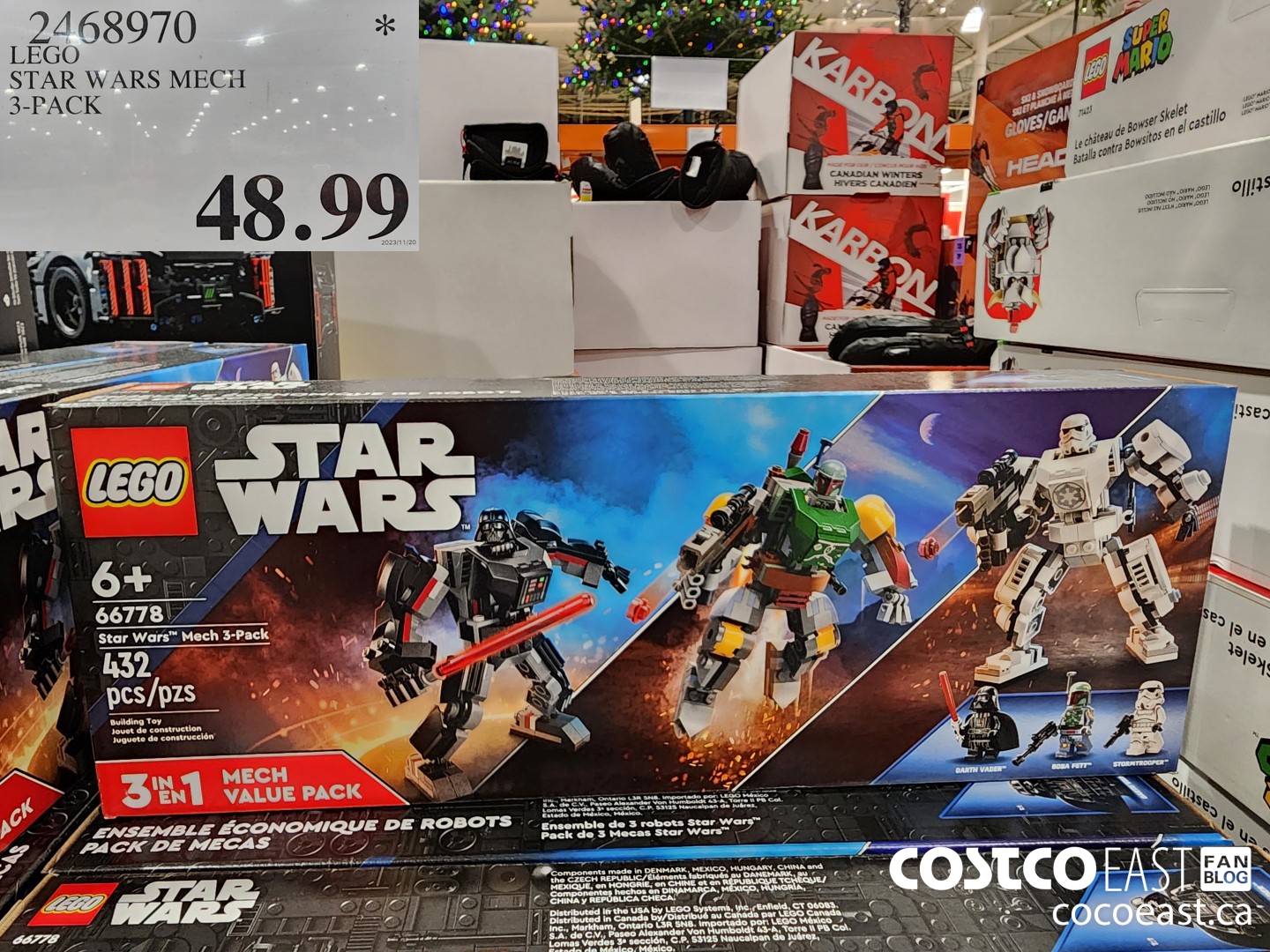2468970 LEGO STAR WARS MECH 3-PACK $48.99