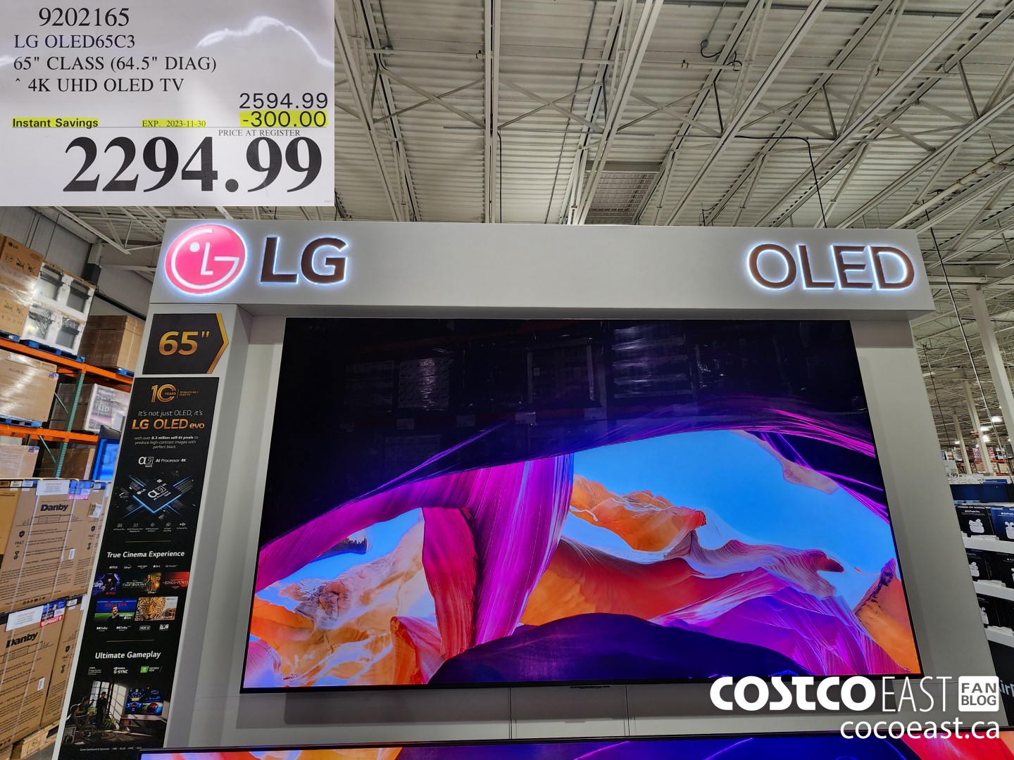 9202165 LG OLED65C3 65