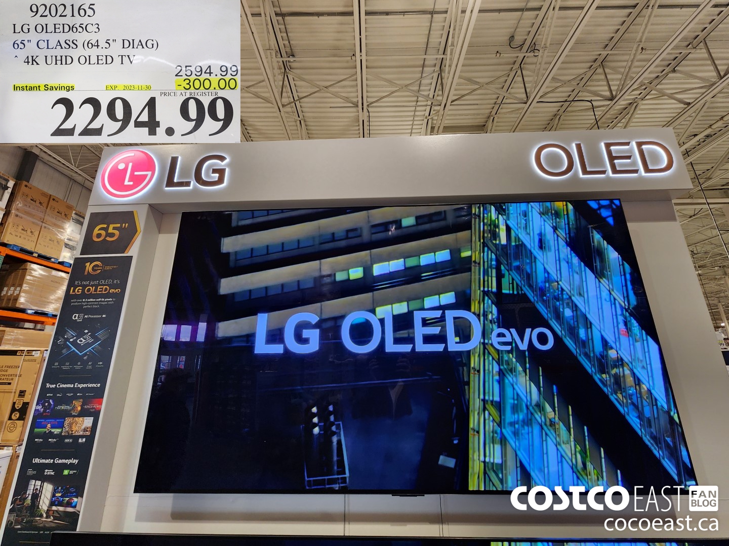 9202165 LG OLED65C3 65