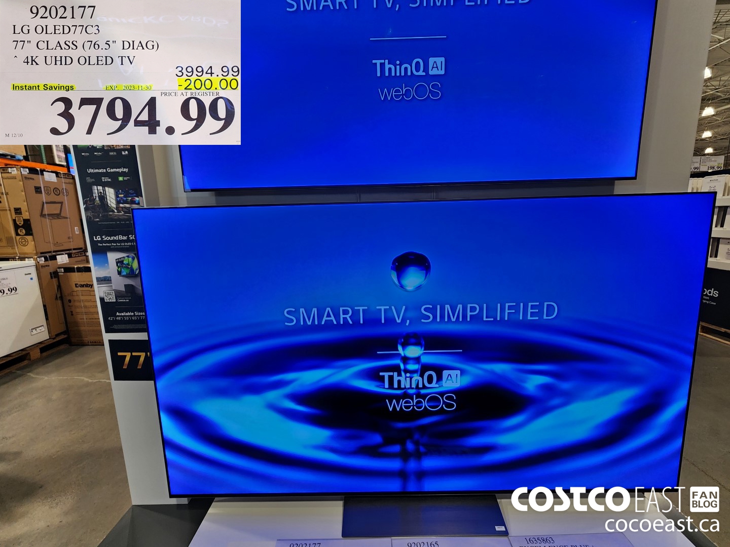 9202177 LG OLED77C3 77