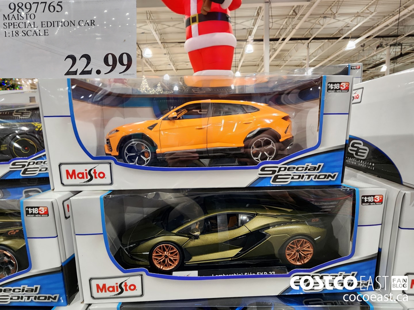 9897765 MAISTO SPECIAL EDITION CAR 1:18 SCALE $22.99