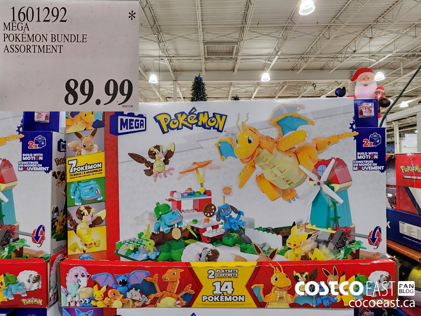 1601292 MEGA POKEMON BUNDLE ASSORTMENT $89.99