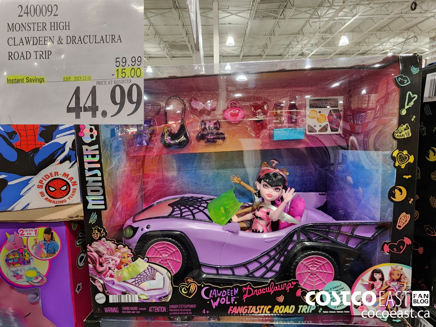 2400092 MONSTER HIGH CLAWDEEN & DRACULAURA ROAD TRIP ($15.00 INSTANT SAVINGS EXPIRES ON 2023-12-10) $44.99